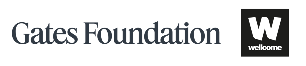 Logos of Gates Foundation and Wellcome